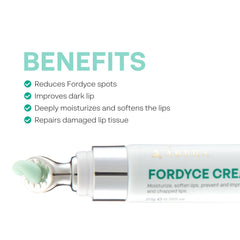 Textura de absorcion rápida de ABERA Fordyce Cream sin residuo graso
