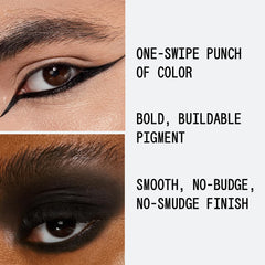 about-face Matte Fluid Eye Paint Acabado mate sin pliegues para un look nítido