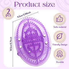 Cepillo meridiano Acellegic para cabeza y cuello, alivio suave.
