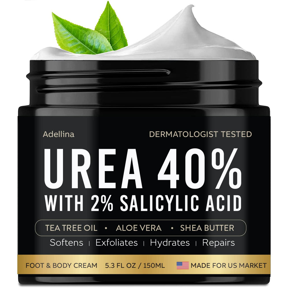 Adellina crema urea 40% para pies, hidrata y suaviza la piel seca.