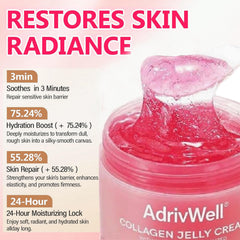 ADrivWell Crema Gel de Colágeno: textura gel ligera para absorción rápida