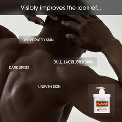 Aplicación de la crema Advanced Clinicals Vitamina C, aporta luminosidad.