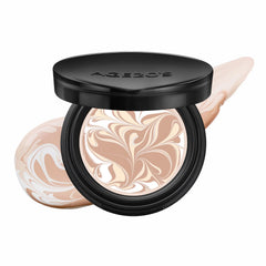 AGE 20's Signature Essence Pact compacto 19C, acabado natural y cobertura suave.