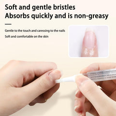 AIJIMEI lápiz aceite cutículas cereza, aplicación precisa y cuidado de la base.