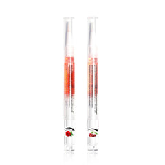 AIJIMEI lápiz aceite cutículas rosa, hidrata uñas frágiles y mejora la apariencia.