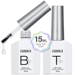 Base gel de AILLSA en botella de 15 ml para adhesión duradera.