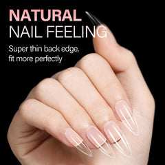 AILLSA gel jelly transparente, flexibilidad para una manicura resistente en uso diario