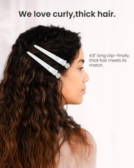 AIMIKE clip con dientes suaves para cabello delicado sin tirar