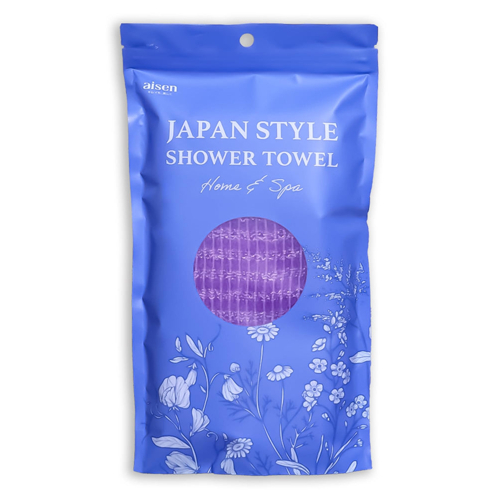 Aisen Japón, frente de la toalla exfoliante, limpieza suave y eficaz