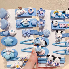 Akutoer clips kawaii para peinados diarios y coloridos.