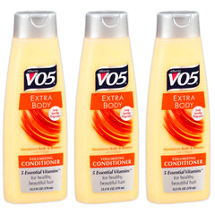 Acondicionador Alberto VO5 Extra Body en botella, aporta volumen y manejo suave para cabello ligero.