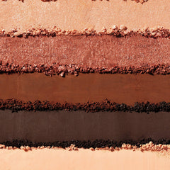 Almay paleta sombra marrón 02: colores suaves para transiciones sin esfuerzo.