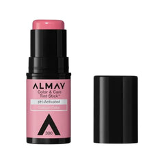 Almay Tint Labial y Mejilla rosa, aplicación suave e hidratante para rostro natural.