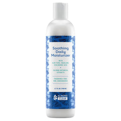 Almond Clear hidratante ligero para rostro y cuerpo con absorción rápida.