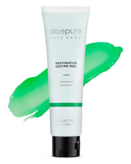 Aloette Face Peel Gel - Peel Enzimático Restaurador (2 oz / 60 g) | Exfoliante Facial Hidratante con Aloe Vera
