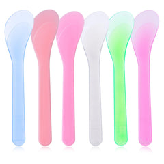 Espátulas faciales de plástico Alrhso: juego de 6 para aplicar mascarillas y cremas con precisión.