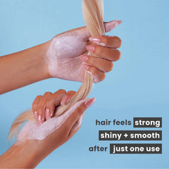 AMAXY Miracle Bonding Serum: reparación ante decoloración y calor para cabello más resiliente.