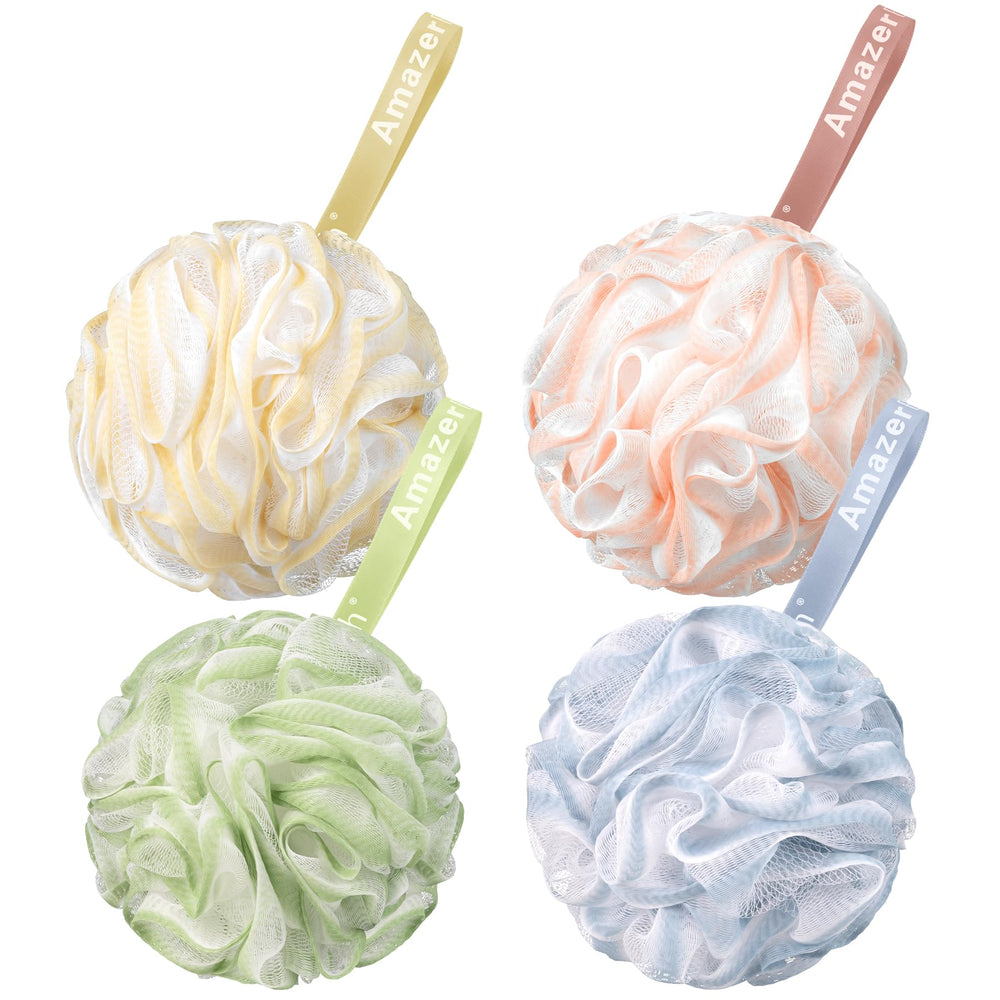 AmazerBath esponja-lufa 75g en vista frontal para una limpieza suave.