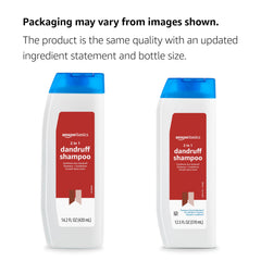 Amazon Basics anticaspa envase presentación, práctico para 2 en 1.