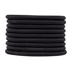 Amazon Basics elastico-pelo-tejido-trenzado: agarre firme sin tirar del cabello.