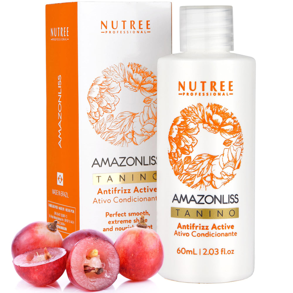 Amazonliss Taninoplastia, balance de botella, facilita aplicación homogénea.