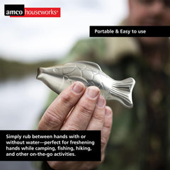 Amco Rub Away Bar, barra-acero-inoxidable: duradera para uso diario en cocina.