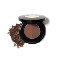 Anastasia Beverly Hills Brow Powder Duo castano rojizo, ombré suave para cejas.