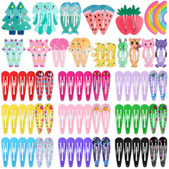 Clips de cabello Anezus 80 piezas: paquete completo para peinados diarios.