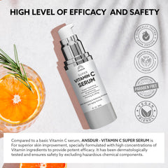 ANSDUR Manos aplicando serum en rostro, sensación fresca y suave