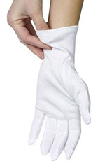 ANSMIO guantes de algodón blancos, 2 pares, uso diario suave