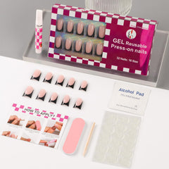 Anyos uñas gel suave se ajustan perfectamente a la cutícula.