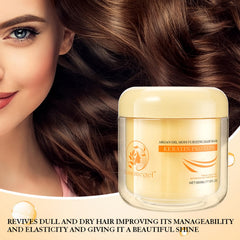 Aomimegel Detalle Ingredientes Cabello Colageno Queratina Argan: nutrición visible desde la primera aplicación