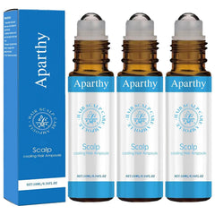 Aparthy rodillo Crecimiento Cabello, botella compacta para aplicación rápida y precisa.