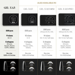 Calidad premium de APRÉS Gel-X para resultados de salón en casa.