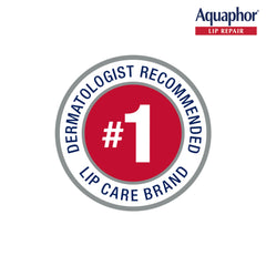 Aplicación en labios con Aquaphor Lip Repair, sensación calmante.