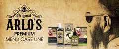 Aplicación en barba con Arlo's Barba Original, sensación refrescante y calmante.
