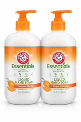 Arm & Hammer Essentials jabón líquido para manos con bomba para dispensación fácil.
