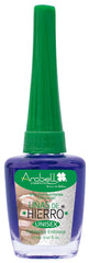 AROBELL Aplicador-pincel uñas ergonómico para capa suave y uniforme.