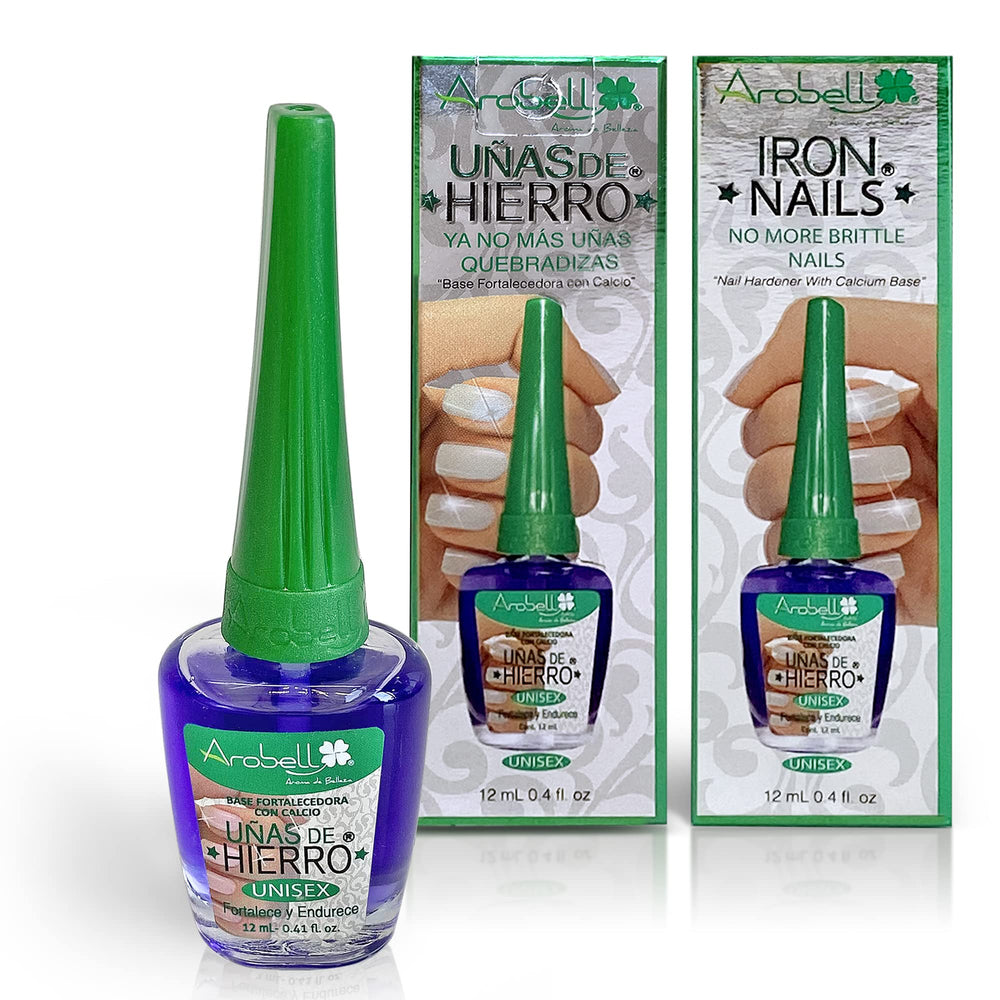 AROBELL Endurecedor de uñas: botella elegante para fortalecer y reducir roturas diarias.