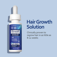 Artimore minoxidil dropper applies to thinning scalp areas for targeted care.
