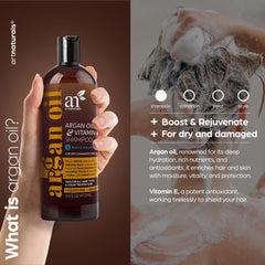 Artnaturals champú crecimiento, aplicador visible para cobertura precisa del cuero cabelludo.