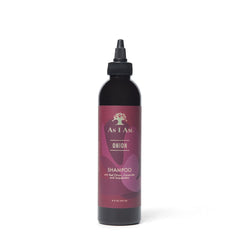 As I Am shampoo cebolla roja, botella-vertido, limpieza suave y sin sulfatos