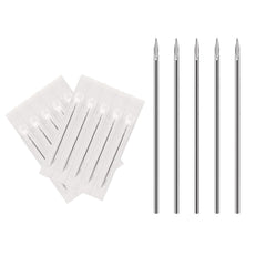 Aguja ATOMUS 16G esterilizada en empaque individual para perforaciones seguras.