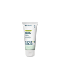 ATTITUDE crema manos sensibles avena: hidratación suave para piel delicada.