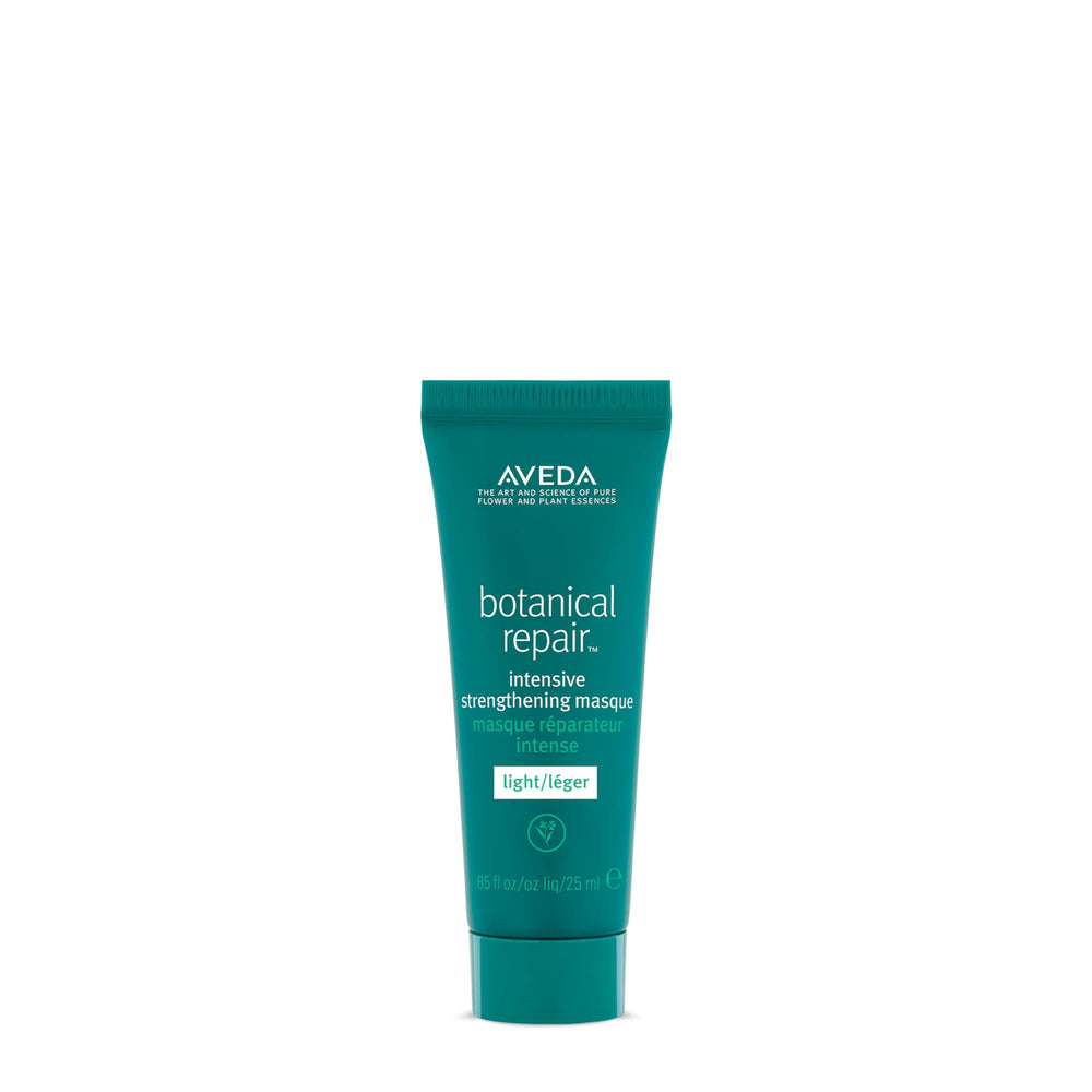 Aveda Botanical Repair Masque Light, botella, acondicionamiento ligero para cabello suave.