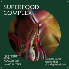 Aveda Nutriplenish: aceite de granada orgánico nutre cabello seco