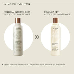 Aveda Rosemary Mint Weightless Conditioner para cabello desenredado y suave