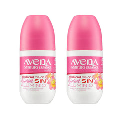 Desodorante roll-on suave de Avena Instituto Espanol, sensación fresca todo el día.