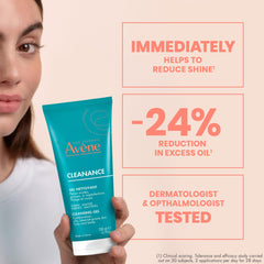 Avène Cleanance Gel cuida poros, sin irritación.