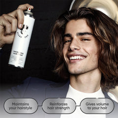 Avenue Man control flexible, acabado natural sin rigidez ni residuos.